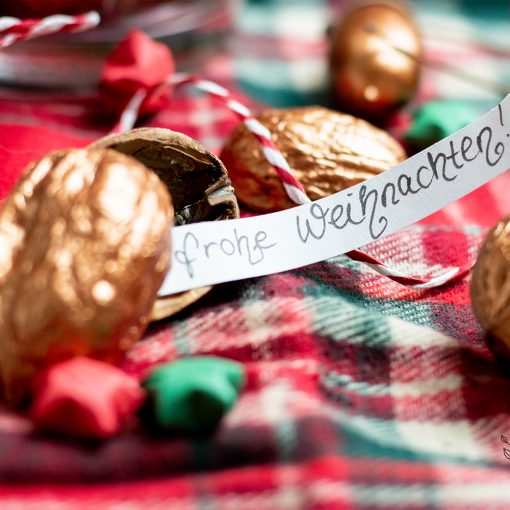 Tischdeko Weihnachten Nuss