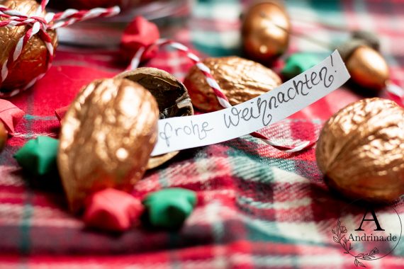 Tischdeko Weihnachten Nuss