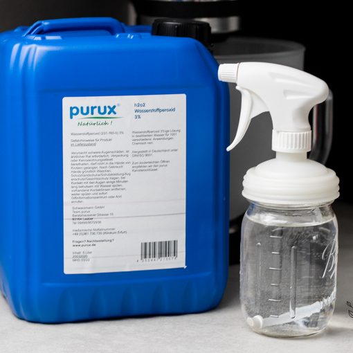 Reinigung mit Wasserstoffperoxid Allzweckreiniger