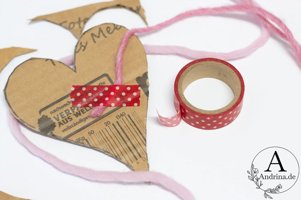 DIY Valentins-Wollherz Anleitung