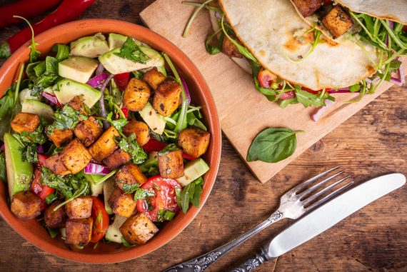 Vegetarische Tacos mit Gemüse