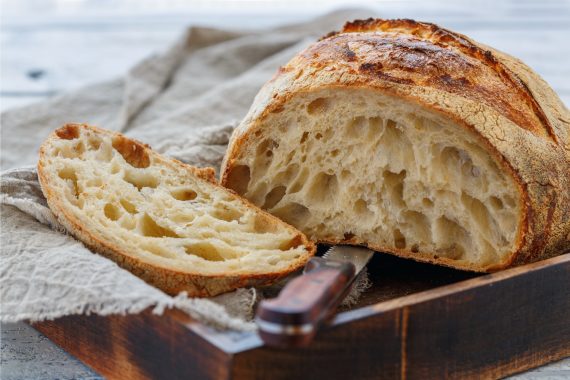 Leckeres zitronensäure-Sauerteig Brot