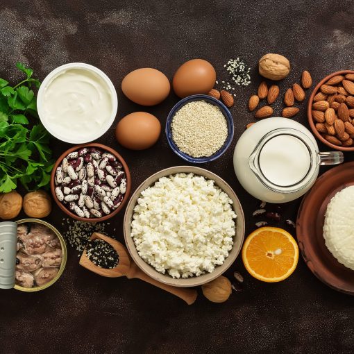 Lebensmittel Calcium