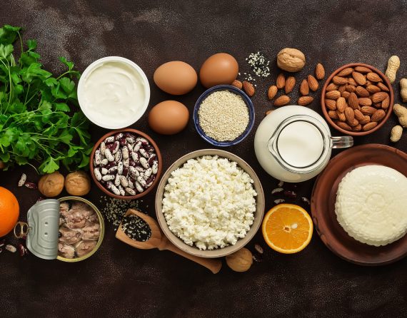 Lebensmittel Calcium