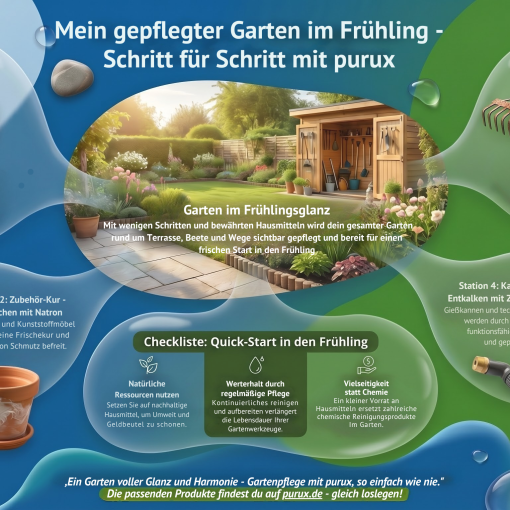 Gartenfit in den frühling