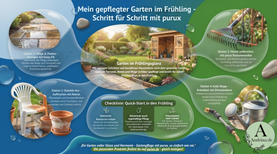 Gartenfit in den frühling