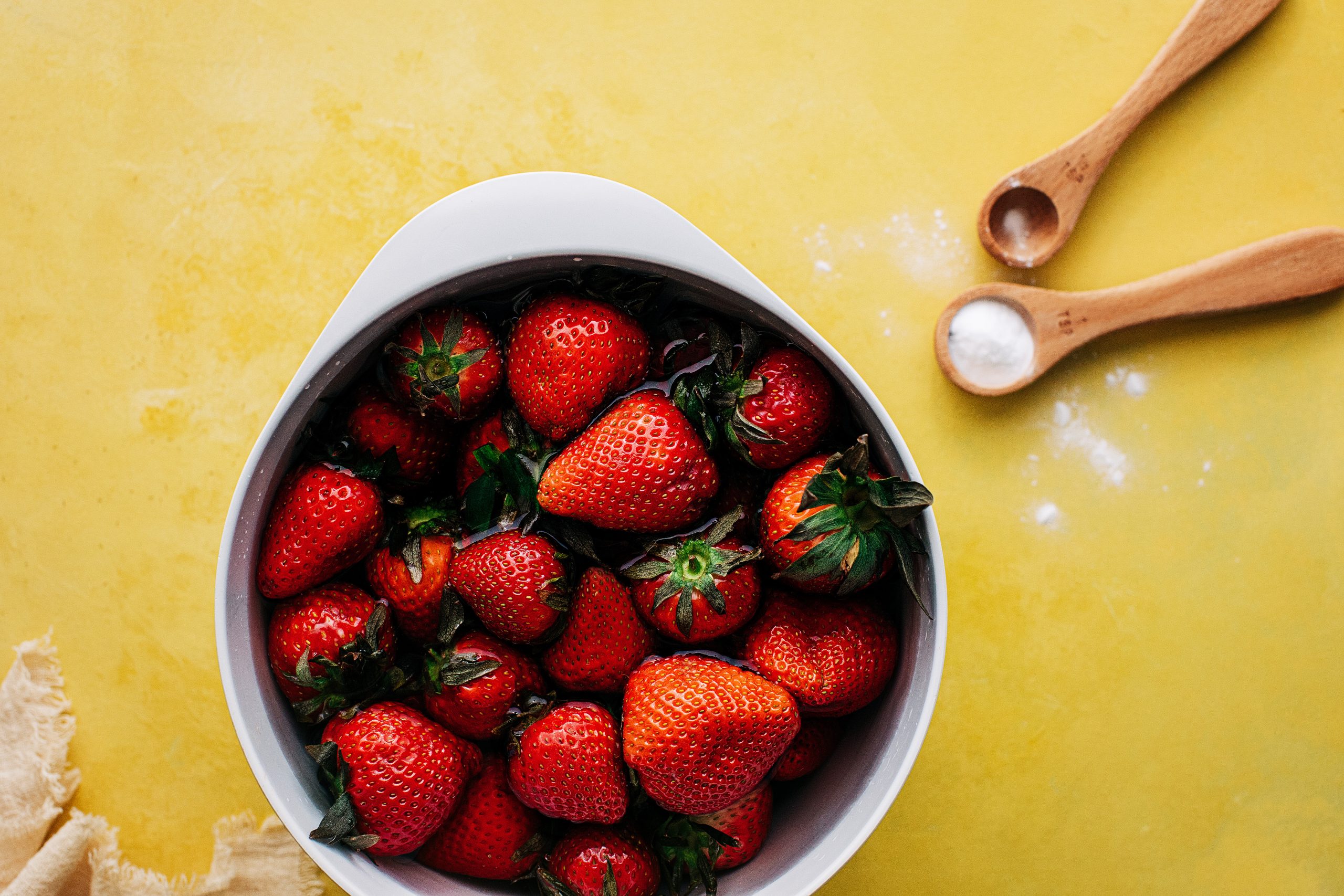 beeren waschen natron